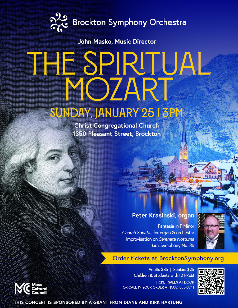 Poster for January 25th Concert